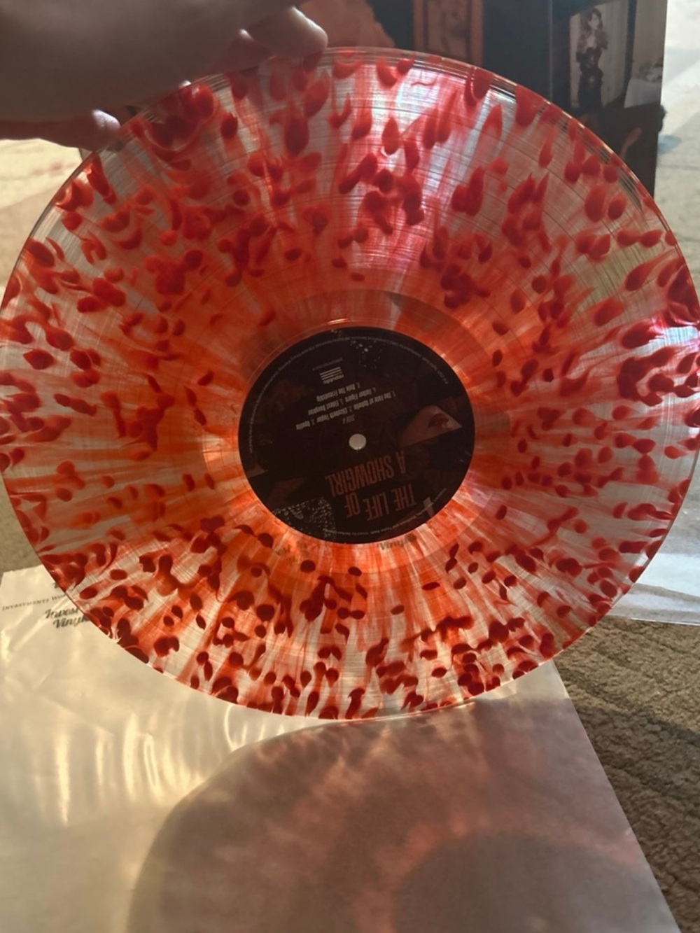 Taylor Swift Life of A Showgirl Tiny Bubbles in Champagne Edition Vinyl - Picture 5 of 8